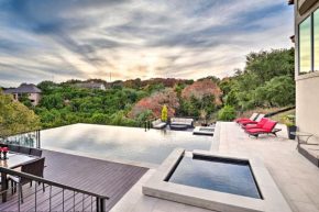 Chic Villa with Infinity Pool 10 Mi to Downtown!